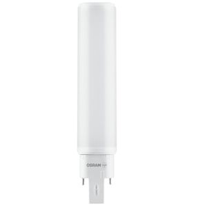 OSRAM LED-Lampe Dulux D/E HF & AC Mains, G24q-3, 10W ersetzt 26W, warmweiß