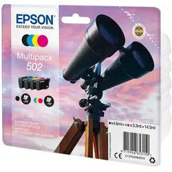 EPSON Tinte 502 Multipack (C13T02V64010) WF2860/2865