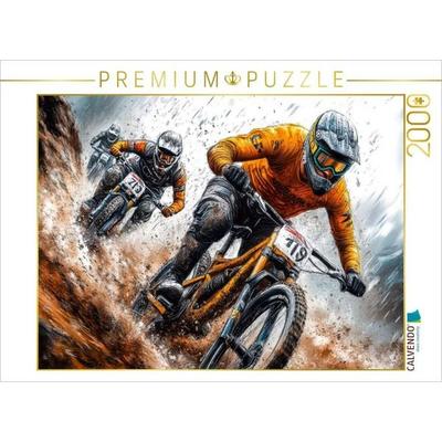 CALVENDO Puzzle Mountainbike | 2000 Teile Lege-Größe 90x67cm Foto-Puzzle für glückliche Stunden, Sonstige von , Calvendo Puzzle