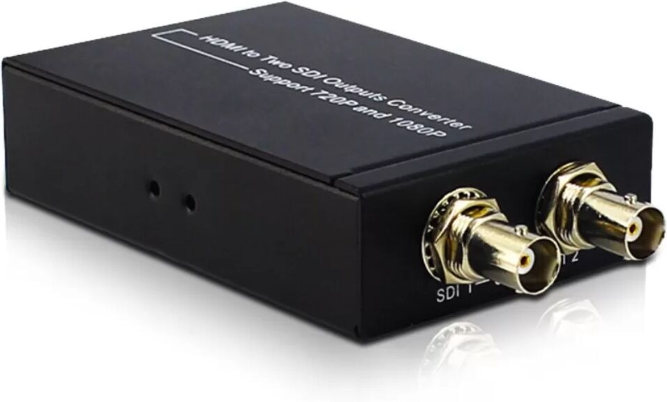 INF Convertisseur Vidéo HDMI vers SDI avec Double Sortie 3G-SDI - Supporte 1080P, compatible avec APPLE