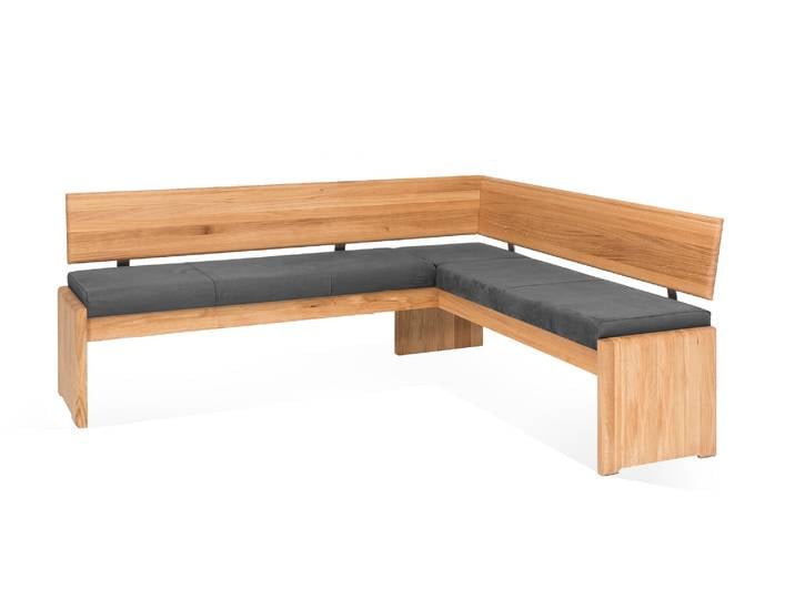 SCOTT Eckbank mit Truhe, Material Massivholz / Bezug