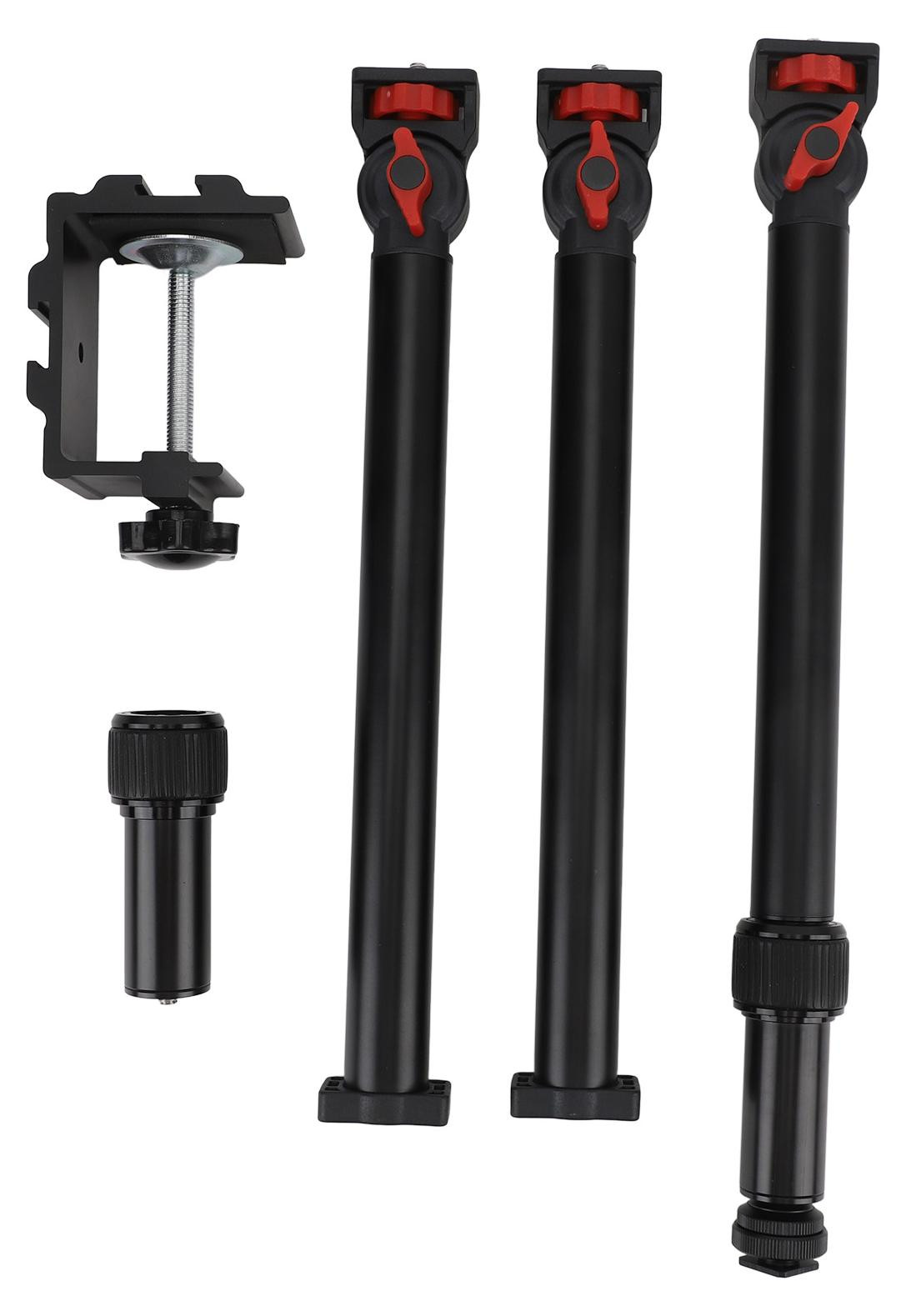 Gistuch Universele Kamerabevestiging met Klem en 1/4-inch Schroef, Verstelbaar voor Webcams, Projectoren, Telefoons en Microfoons