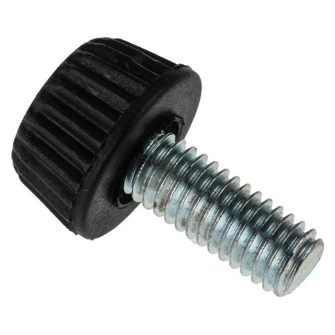 RS PRO Feststellschraube M6 Ø 6mm x 15mm Gerändelt (10 Schrauben pro Stück) (8304158)