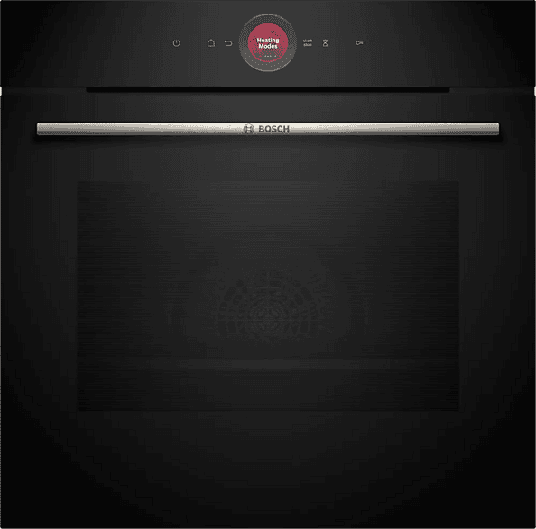 Horno compacto - Bosch HBG774KB1, Serie 8, Multifunción, Pirolítico, 71 l, 54.9 cm, Negro