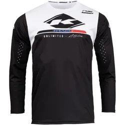 Kenny, Unisex, Velotrikot, Track Raw (3XL), Schwarz, 3XL
