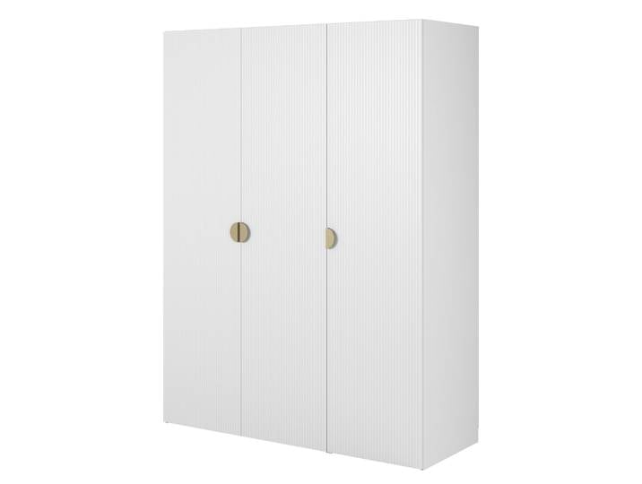 Drehtürenschrank Moonir mit langem Kleiderstange und sieben