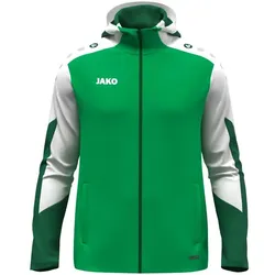 Jako Dynamic Trainingsjacke mit Kapuze - grün/weiß/dunkelgrün - S