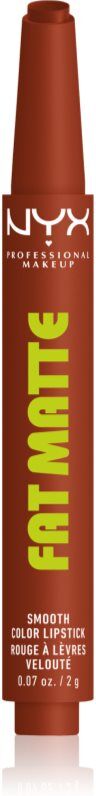 NYX Professional Makeup Fat Matte lip balm with mattifying effect Beary Nude 2 g