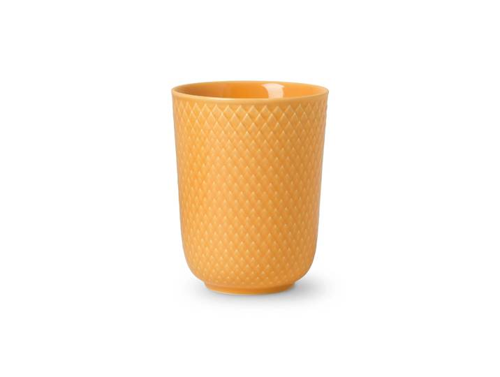 Lyngby Porcelæn Tasse sans anse Rhombe 33 cl Jaune