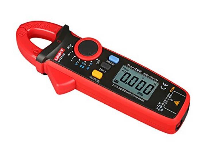 YIRU UNI-T UT210 series True RMS Digital Clamp Meter AC/DC Voltage Tester with ohm, Capacitance Measurement…