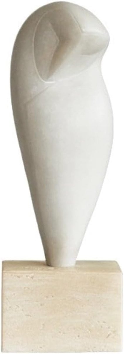 Abstract Zwart Standbeeld voor Decoratie - Hoogte: 41 cm
