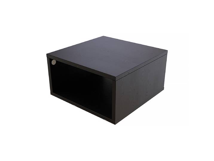 Cube de rangement bois 50x50 cm 50x50 Noir