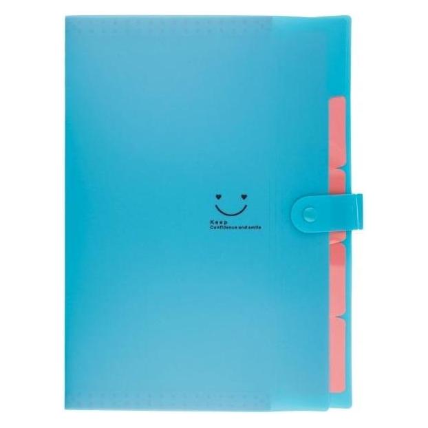Beniamin A4-Kunststoffordner mit 5 Fächern, blau (A4) (54623926)