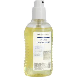 Physioderm Sonnencreme Physio UV 50+ Spray, LSF 50+, 200 ml, extra wasserfest