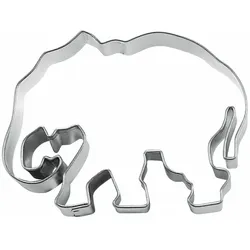 Städter Ausstecher Elefant, Ausstechform, Plätzchenform, Keks, Plätzchen, Edelstahl, 7 cm, 184213