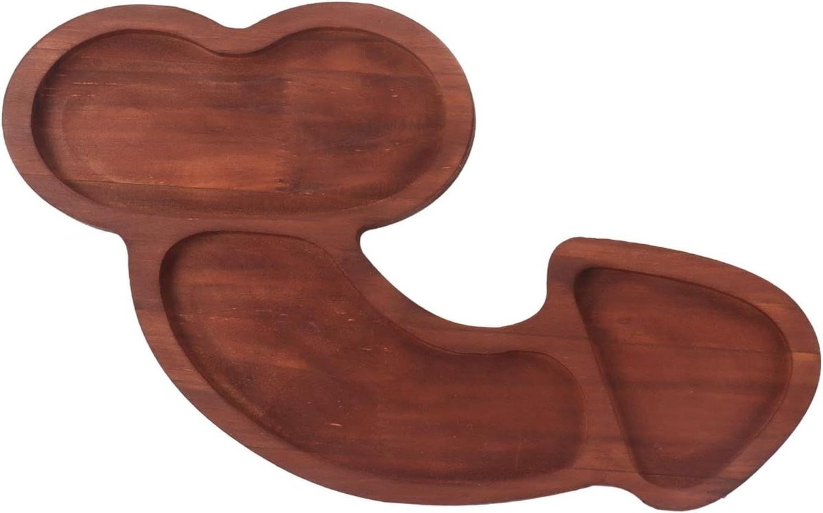 Houten Aperitiefplank voor Kaas en Borrelplanken - Bruin