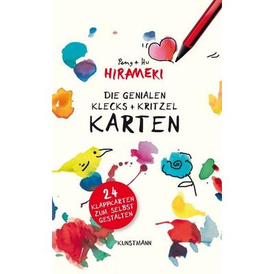 Die genialen HIRAMEKI.Klecks+Kritzel-Karten, Karte von Peng + Hu, Kunstmann, A
