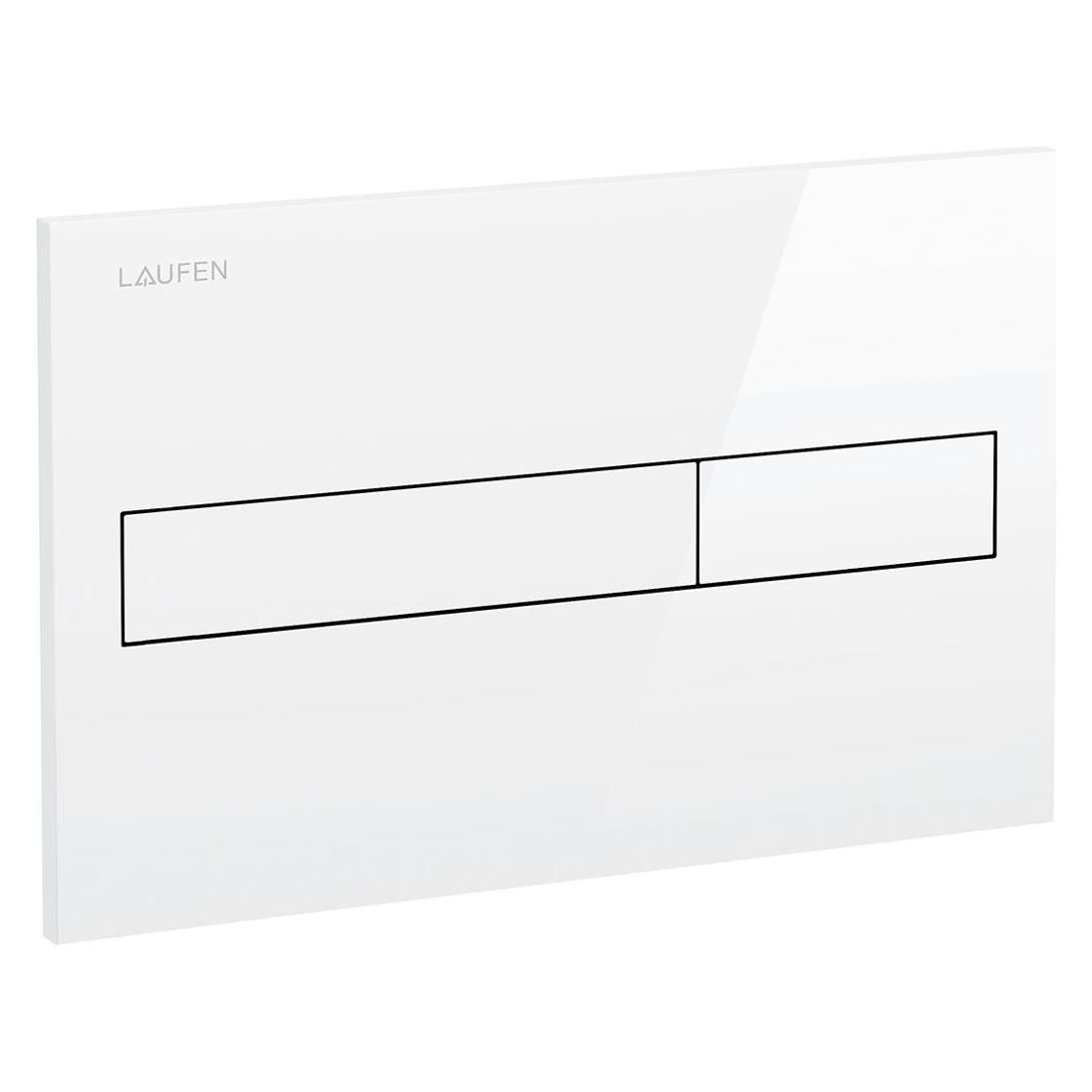 Laufen flush plate white (H8956610000001)