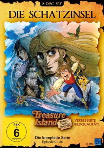 Stevenson, Robert L. - Die Schatzinsel - Die komplette Serie (Episoden 1-26) [2 DVDs] - Preis vom 12.10.2026 11:37:12 h