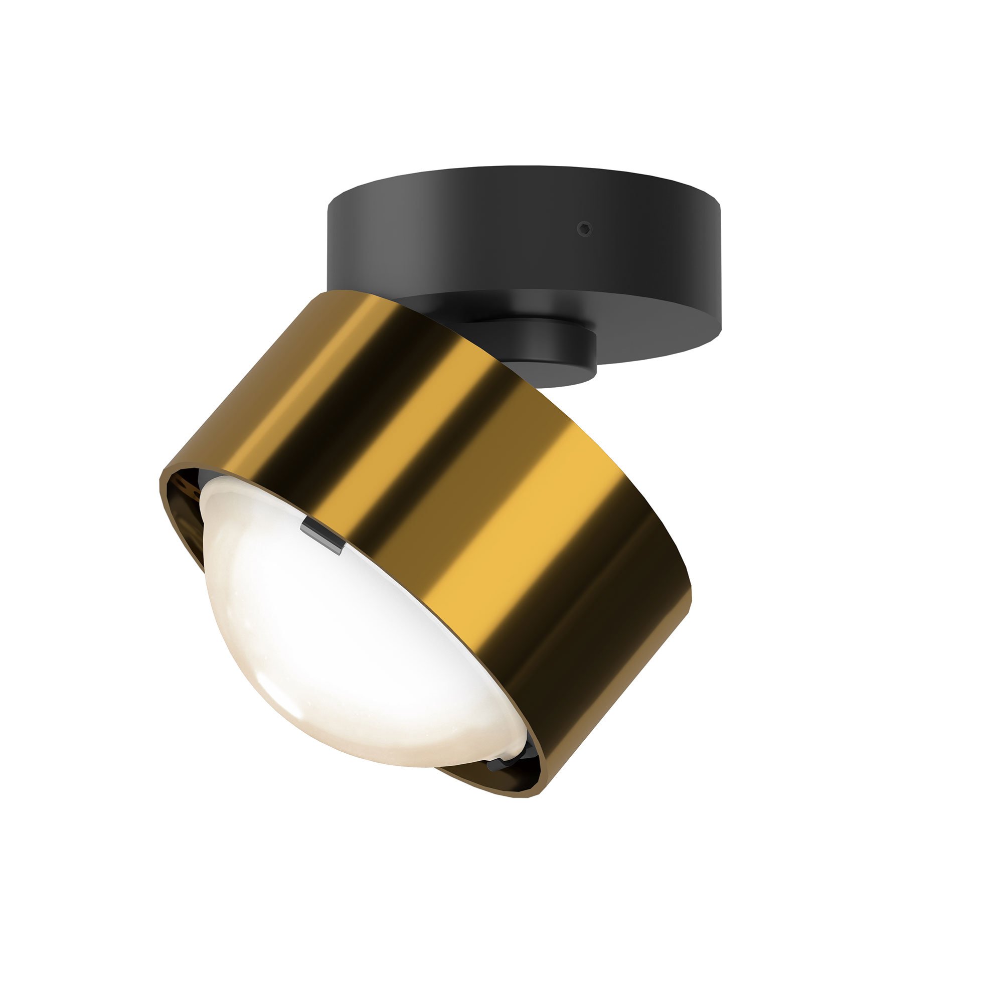 Top Light Avantgarde Puk! 80 Move LED Deckenleuchte (messing gebürstet, ohne Abd... messing gebürstet | ohne Abdeckung (für Nachbestellungen) 80-3002024