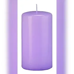 Kopschitz Kerzen 4er Adventskerzen, Adventskranz Kerzen Set Mittelflieder 6 x Ø 6 cm