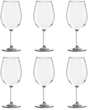 Abode Homewares Montana Acrylic Wine Glass - Clear - 22 oz - Set of 6