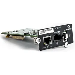 Emerson Liebert Intellislot Communications Card - Fernverwaltungsadapter (Ethernet), Netzwerkkarte, Schwarz