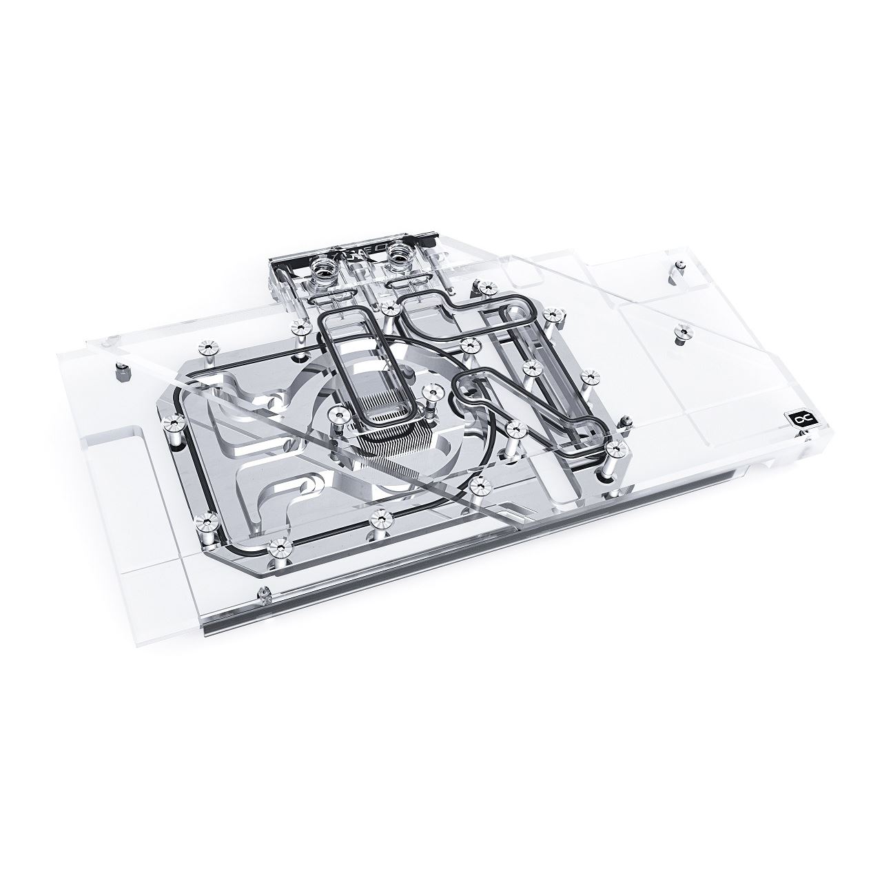 Alphacool Eisblock Aurora Acryl GPX-A Radeon RX 6800/6800XT Strix/TUF mit Backplate