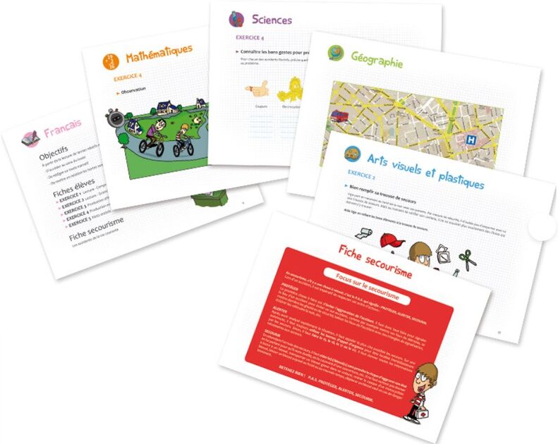 Abeilles Editions Livret Ugo apprend à porter secours
