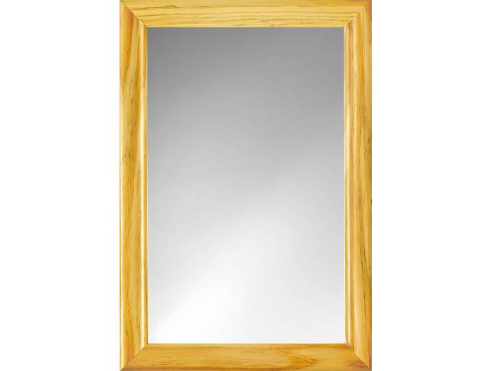 Badspiegel JOKEY Halvar , beige (natur), Holz, Spiegelglas, Spiegel, Badspiegel, 35 x 51 cm