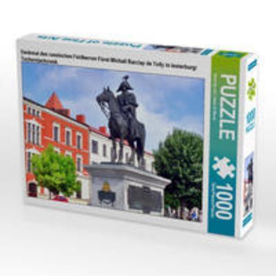 CALVENDO Puzzle Denkmal des russischen Feldherren Fürst Michail Barclay de Tolly in Insterburg/Tschernjachowsk 1000 Teile Lege-Größe 64 x 48 cm