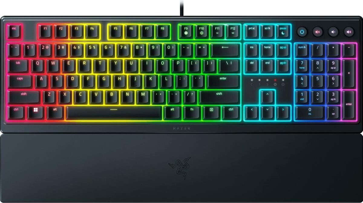 Razer Ornata V3 Gaming toetsenbord, zwart, Qwerty Spaans, RGB