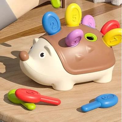 Uplift Picks Montessori Hedgehog Fine Motor Sensory Toy For Toddlers And Kids hedgehog