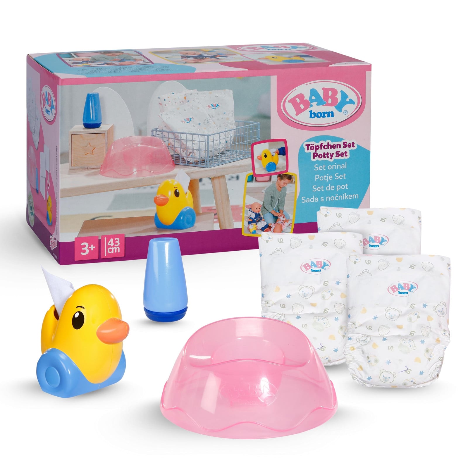 BABY born Pottie-set