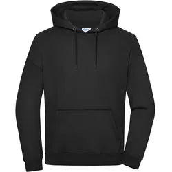 Oversized Sweat Hoody "8052" - XS - schwarz