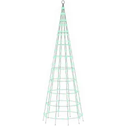 vidaXL, LED Weihnachtsdeko, Weihnachtsbaum-Beleuchtung