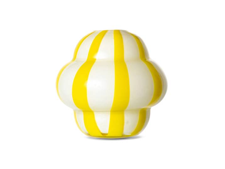 Byon Vase Curlie 20 cm Jaune