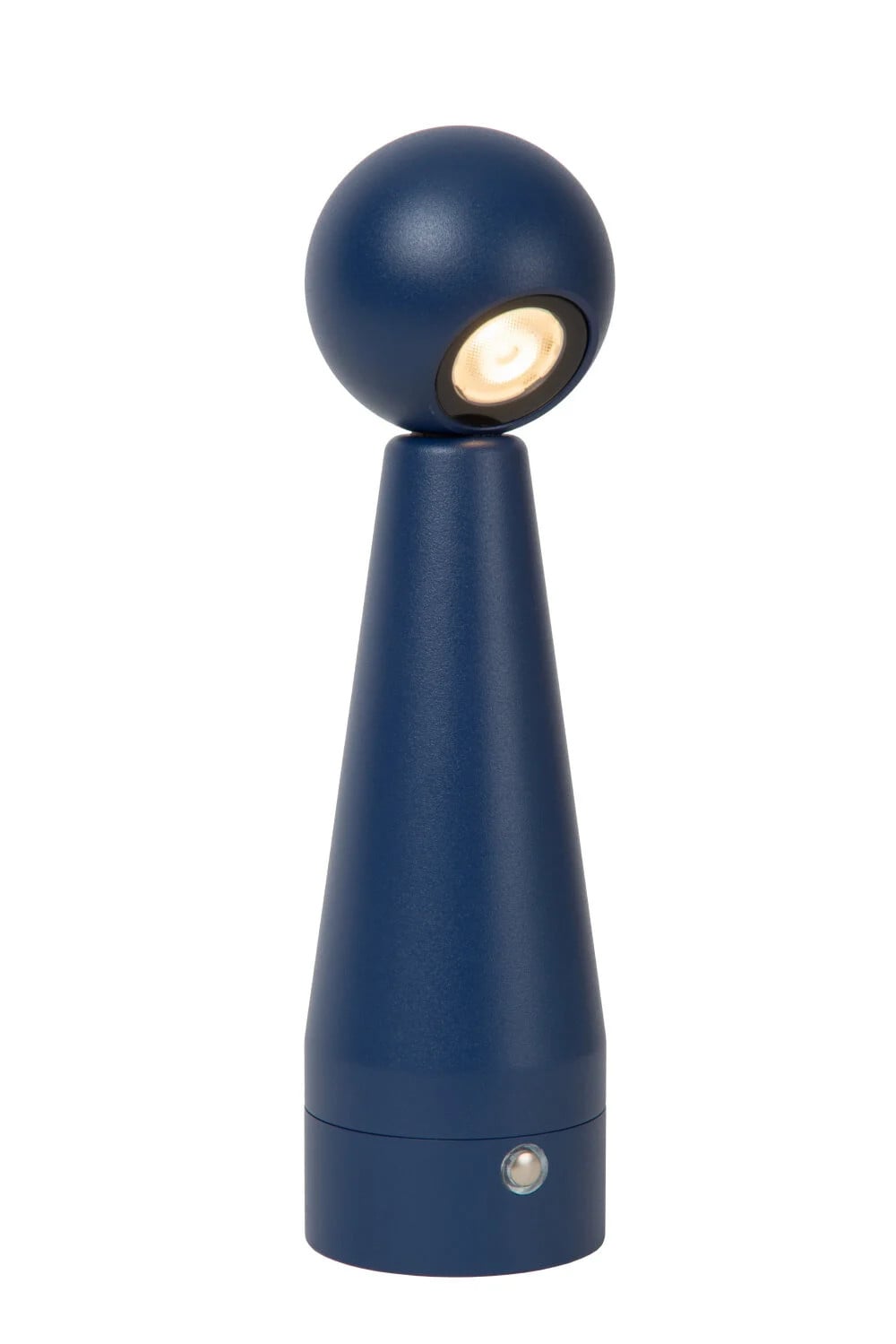 Lucide IPSOS Oplaadbare Tafellamp Blauw - Dimbaar LED - Warm Wit