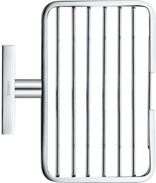 Duravit Karree Seifenkorb 0099531000 14 x 12 cm, chrom