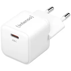 Intenso POWER ADAPTER USB-C GAN/7803022 Universal Weiß AC Schnellladung Drinnen