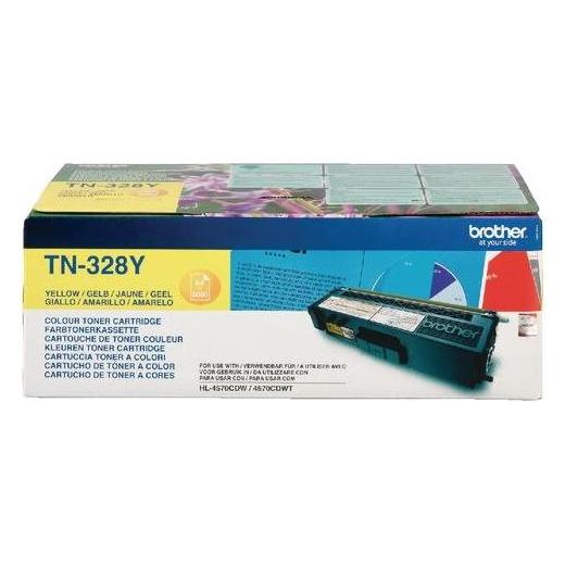 Brother Tn-328y (Y) (TN-328Y)