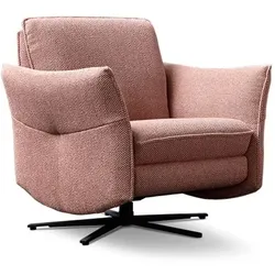 himolla Sessel Lichtenfels Stoff Orange Peach M (Medium)