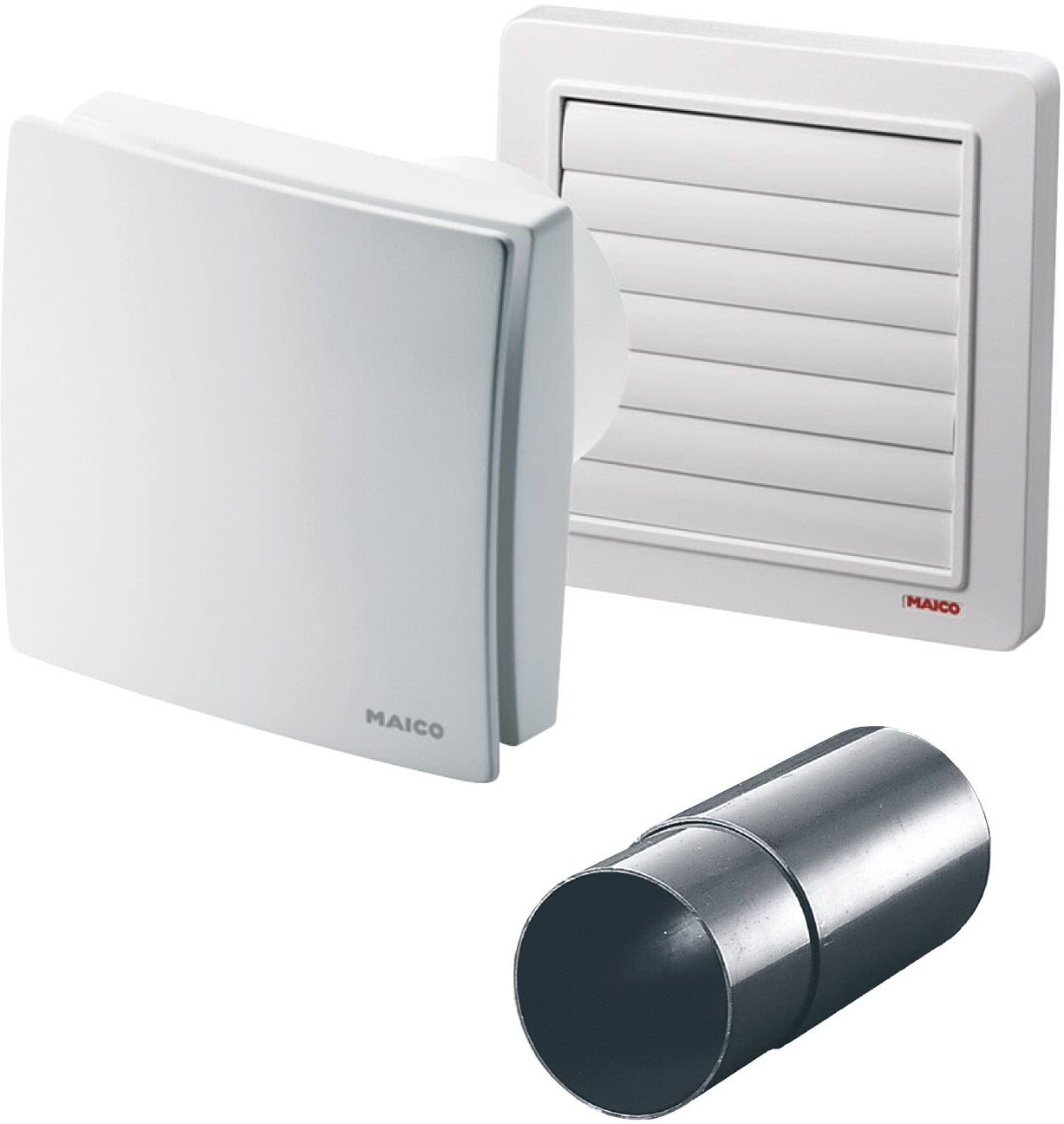 MAICO AKE 150 Automatisches Kellerentfeuchtungsset DN 150, Badlüfter, 0093.1645, weiß