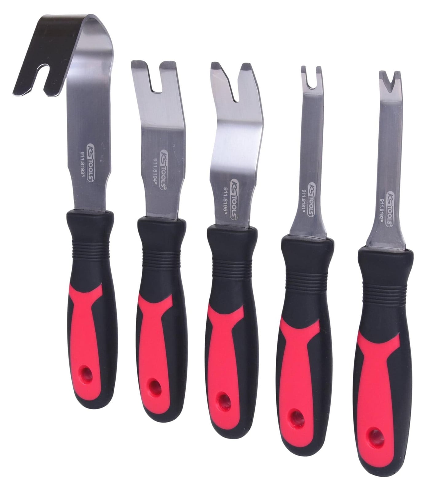 KS Tools gereedschapsmodule 911.8190, 6 mm en 13 mm, roestvrij staal, 2000 g