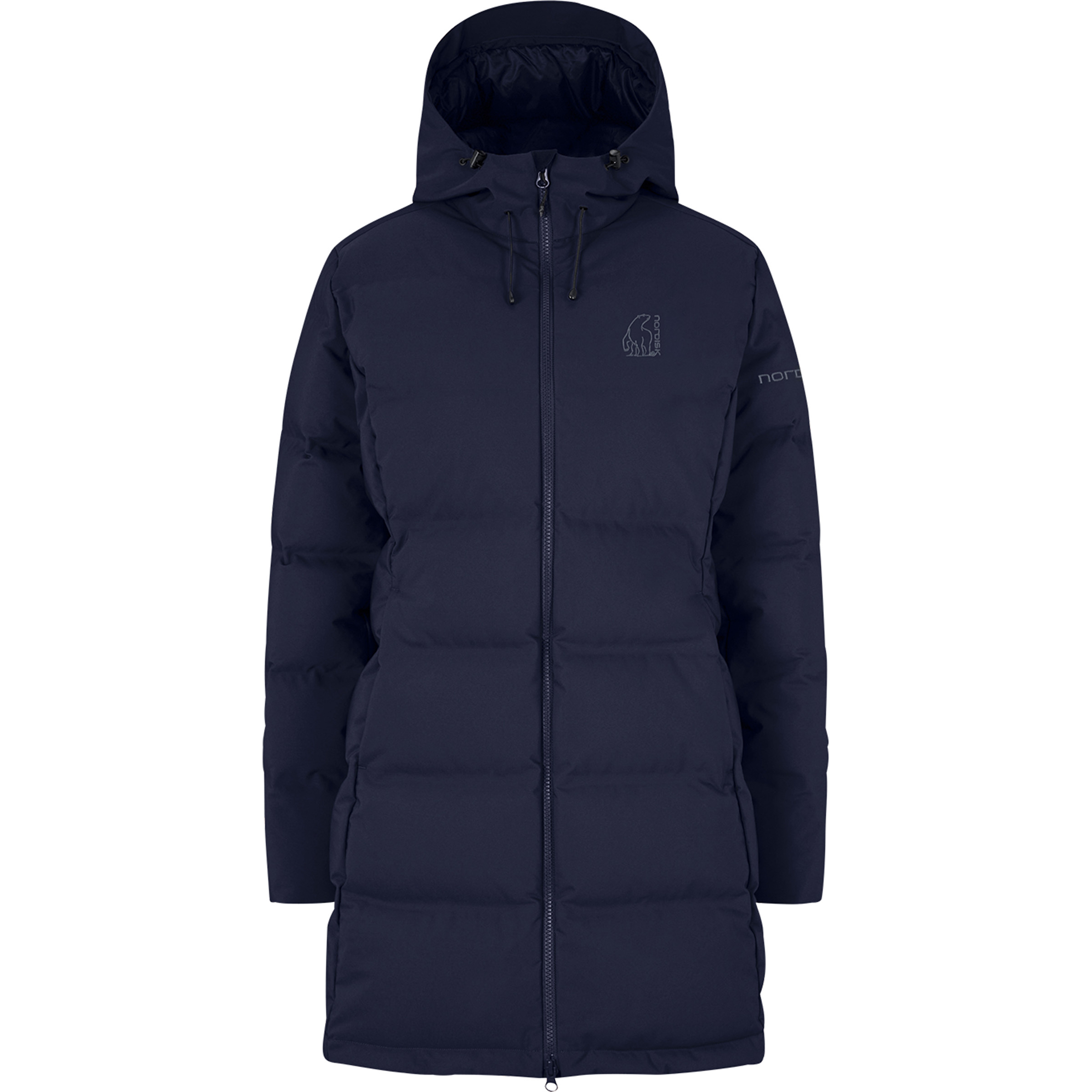Nordisk Aukea Bonded Down Mantel Damen Winterjacke blau Größe M Lifestyle Winddicht Wasserabweisend