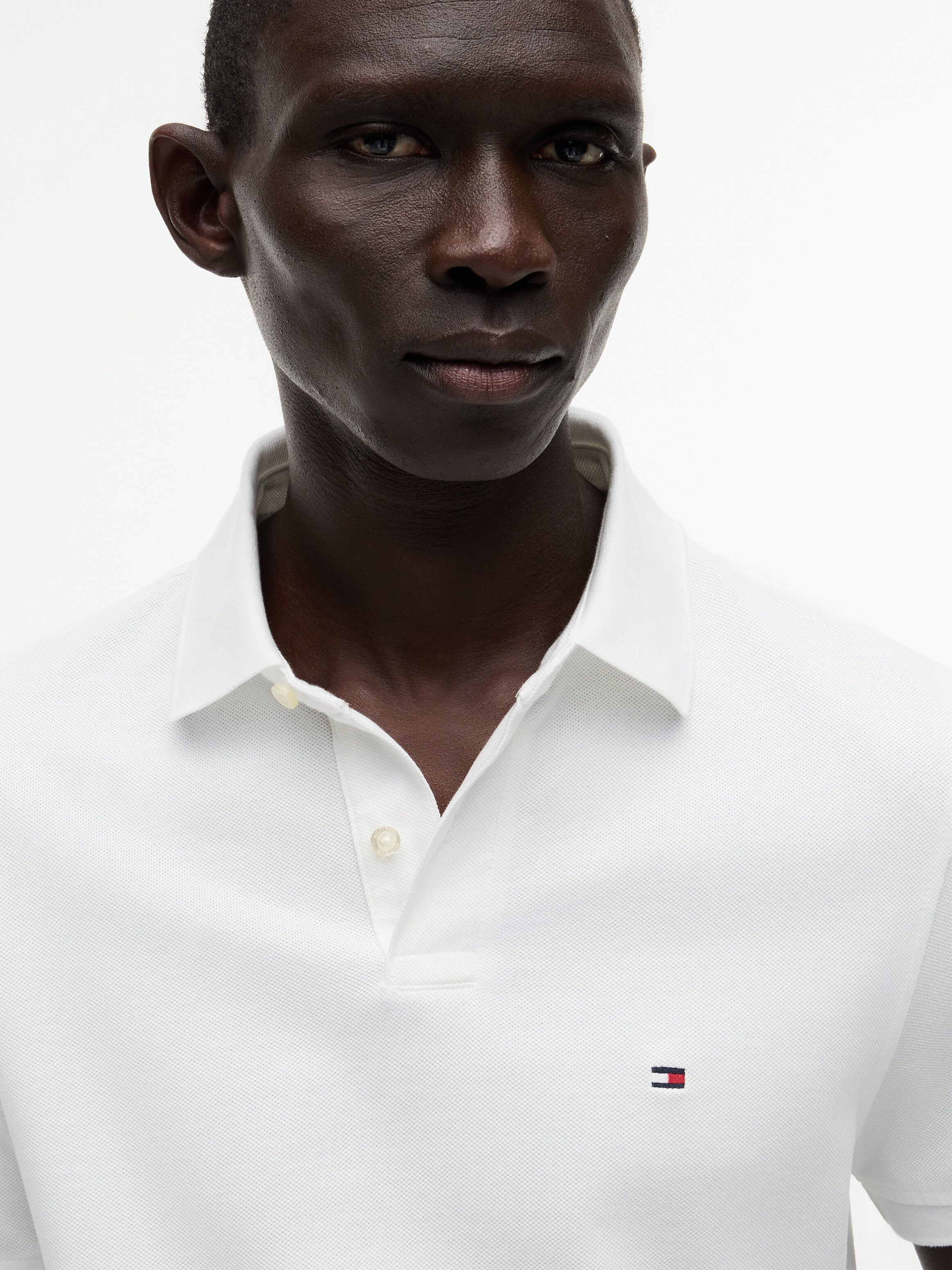 Tommy Hilfiger "1985 REGULAR POLO" aus hochwertiger Baumwoll-Piqué-Qualität weiß XL (54)
