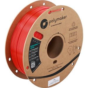 Polymaker Filament PETG, rot, 1,75mm, wetterbeständig, schlagfest, 1kg Spule