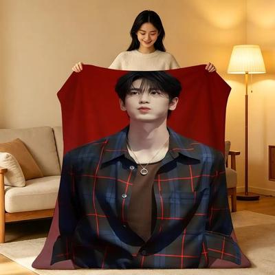 Uplift Picks Zhang Linghe Plush Throw Blanket Soft Celebrity Sofa Blanket 7 75x100 Cm