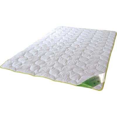 Microfaserbettdecke KBT BETTWAREN "Greenfirst Anti-Milbe und Mücke", weiß, B:155cm L:220cm, Bezug: 100% Polyester, Bettdecken, Microfaserbettdecke