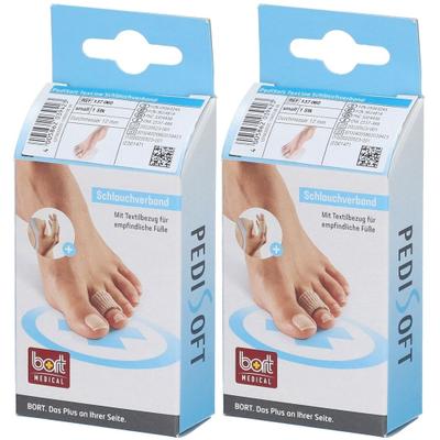 Pedisoft TExLINE Schlauc S x2 2x1 St Verband